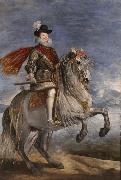 Philip III on Horseback (df01) Diego Velazquez